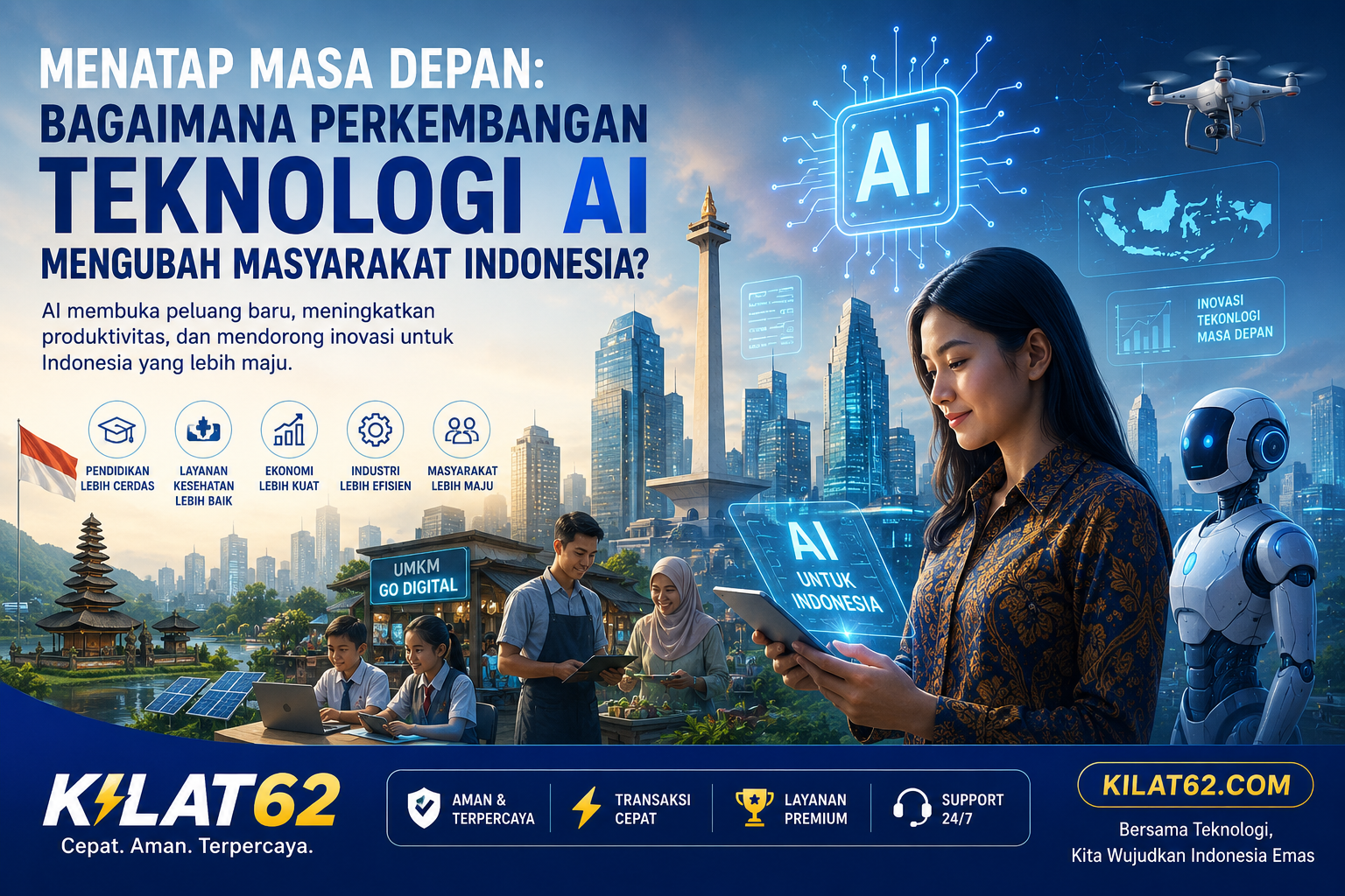 Menatap Masa Depan: Bagaimana Perkembangan Teknologi AI Mengubah Masyarakat Indonesia?