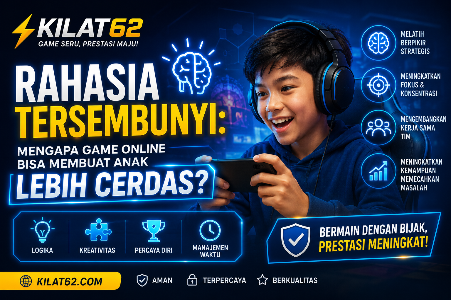 Rahasia Tersembunyi: Mengapa Game Online Bisa Membuat Anak Lebih Cerdas?